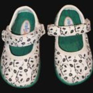 Zooligan Pop Mary Jane Panda Infant Toddler Size 6